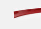 Знак шикарного красного алюминиевого пластикового размера крышки 2.0CM отделки возвращенный материальный на открытом воздухе
